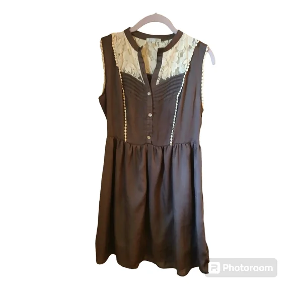 just ginger | Dresses | Just Ginger Womens Brown Sleeveless Dress Lace Detail And Cotton Lining Size M | Poshmark just ginger | Dresses | Just Ginger Womens Brown Sleeveless Dress Lace Detail And Cotton Lining Size M | Poshmark